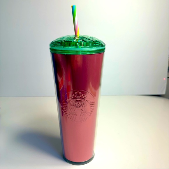 NWT. Disney Eats Shaved Ice Starbucks Tumbler with Straw - Walt Disney World. - Picture 2 of 14